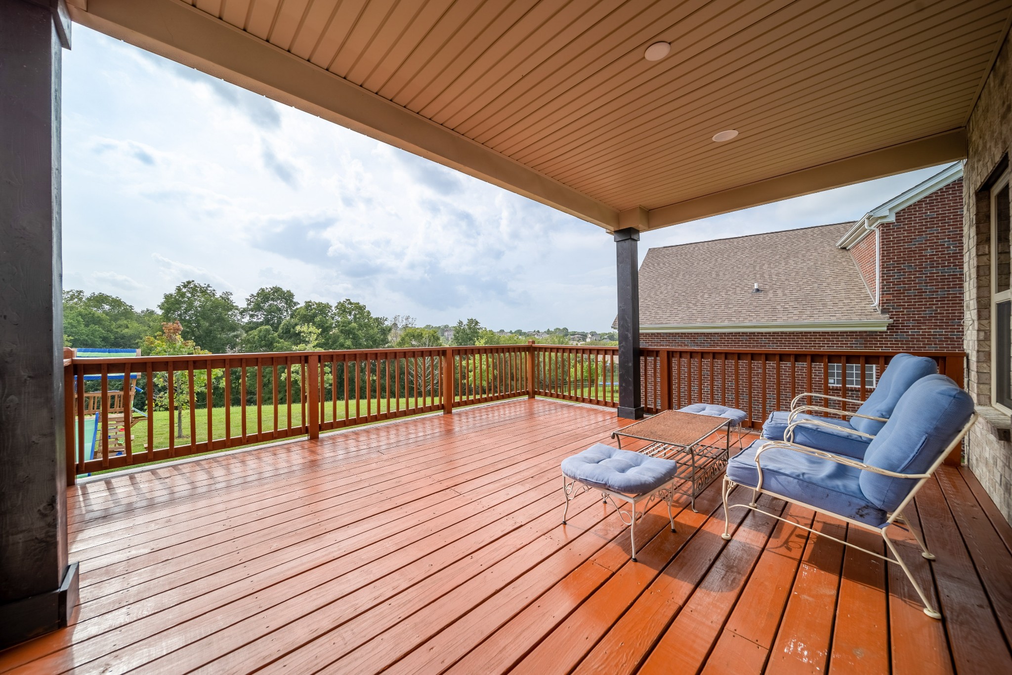 238 Fowler Circle Franklin, TN 37064 - Photo 35 of 45 a balcony with wooden floor