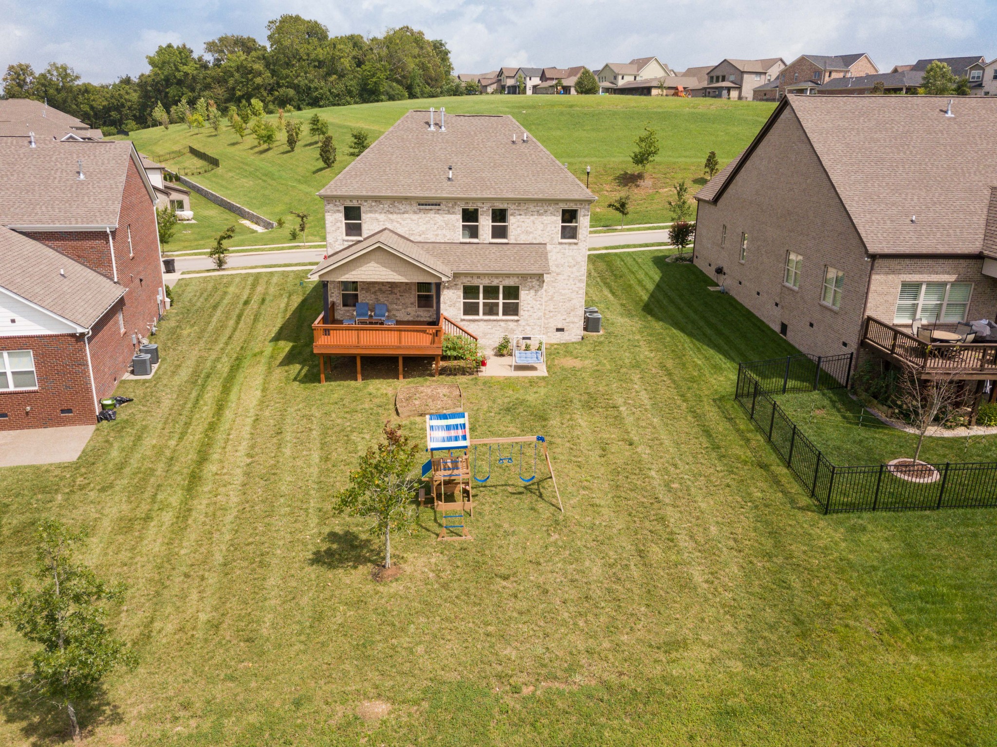 238 Fowler Circle Franklin, TN 37064 - Photo 4 of 45 an aerial view of a house with a big yard