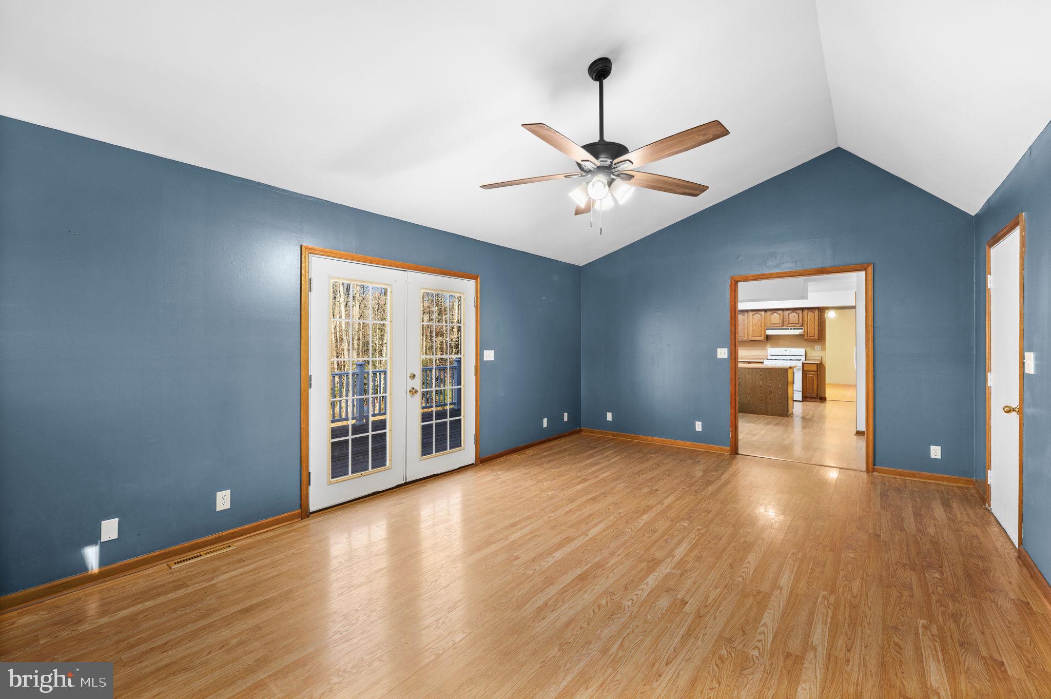4075 Red Gate Lane King George, VA 22485 - Photo 41 of 69 a view of an empty room with window and wooden floor
