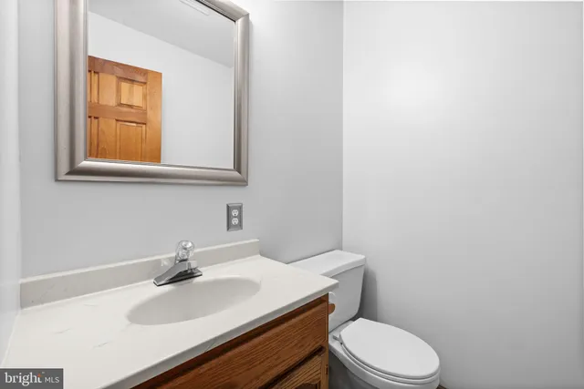 a room with a table and a chair