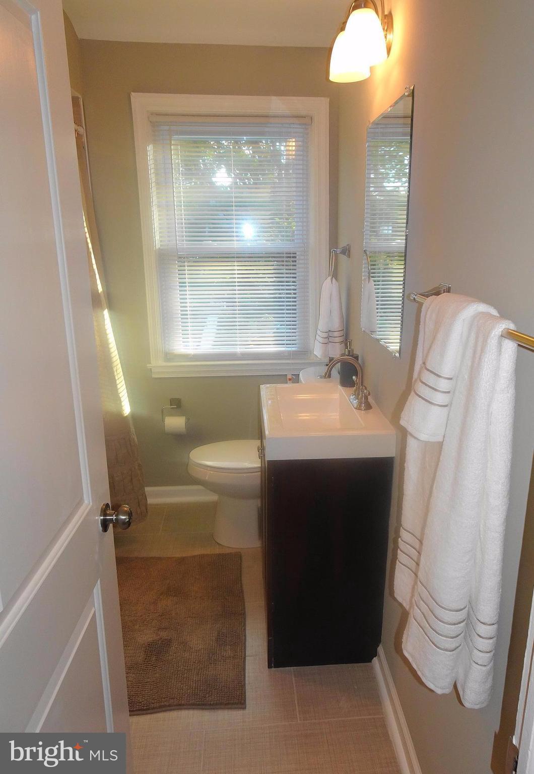 1406 Meridene Drive Baltimore, MD 21239 - Photo 10 of 30 a bathroom with a sink mirror vanity and toilet