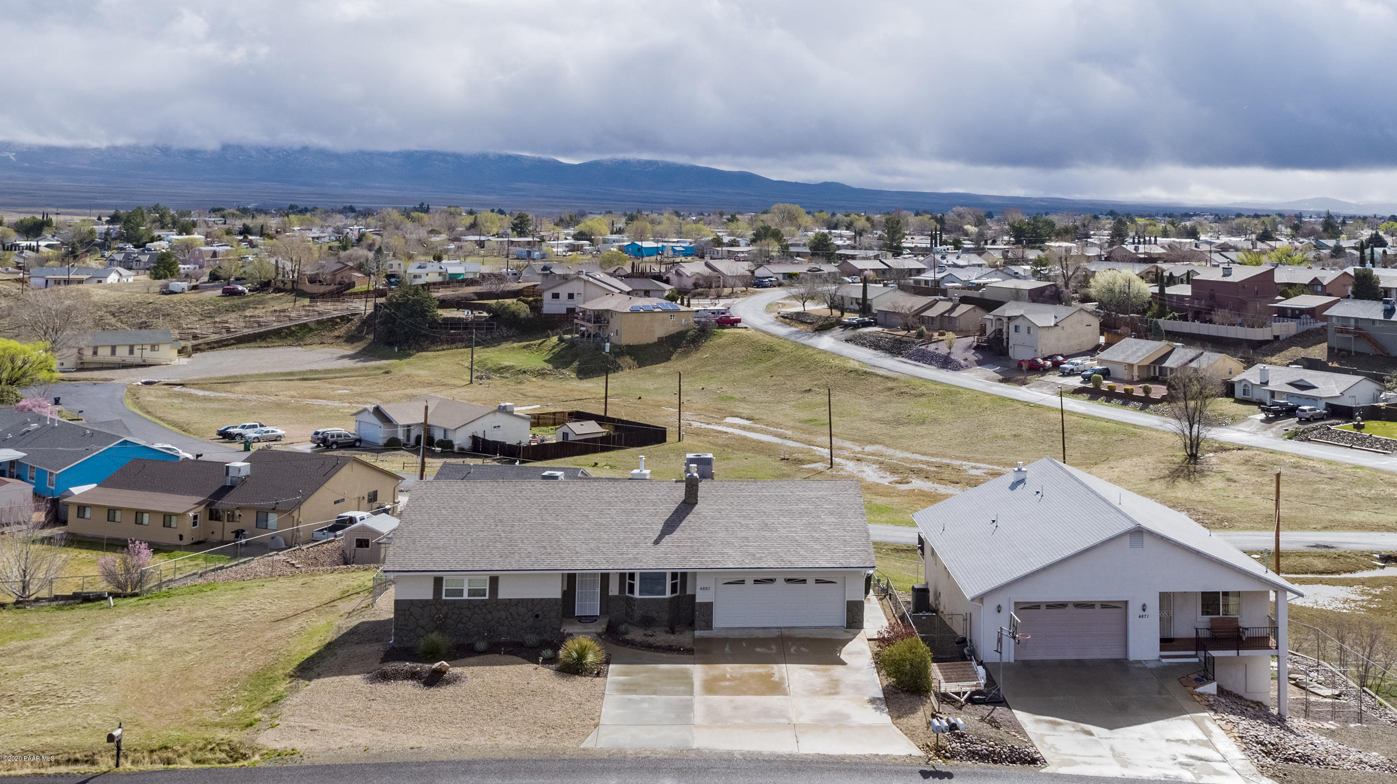 4887 North Meixner Road Prescott Valley, AZ 86314 - Photo 2 of 49 4887MeixnerAerial (14)