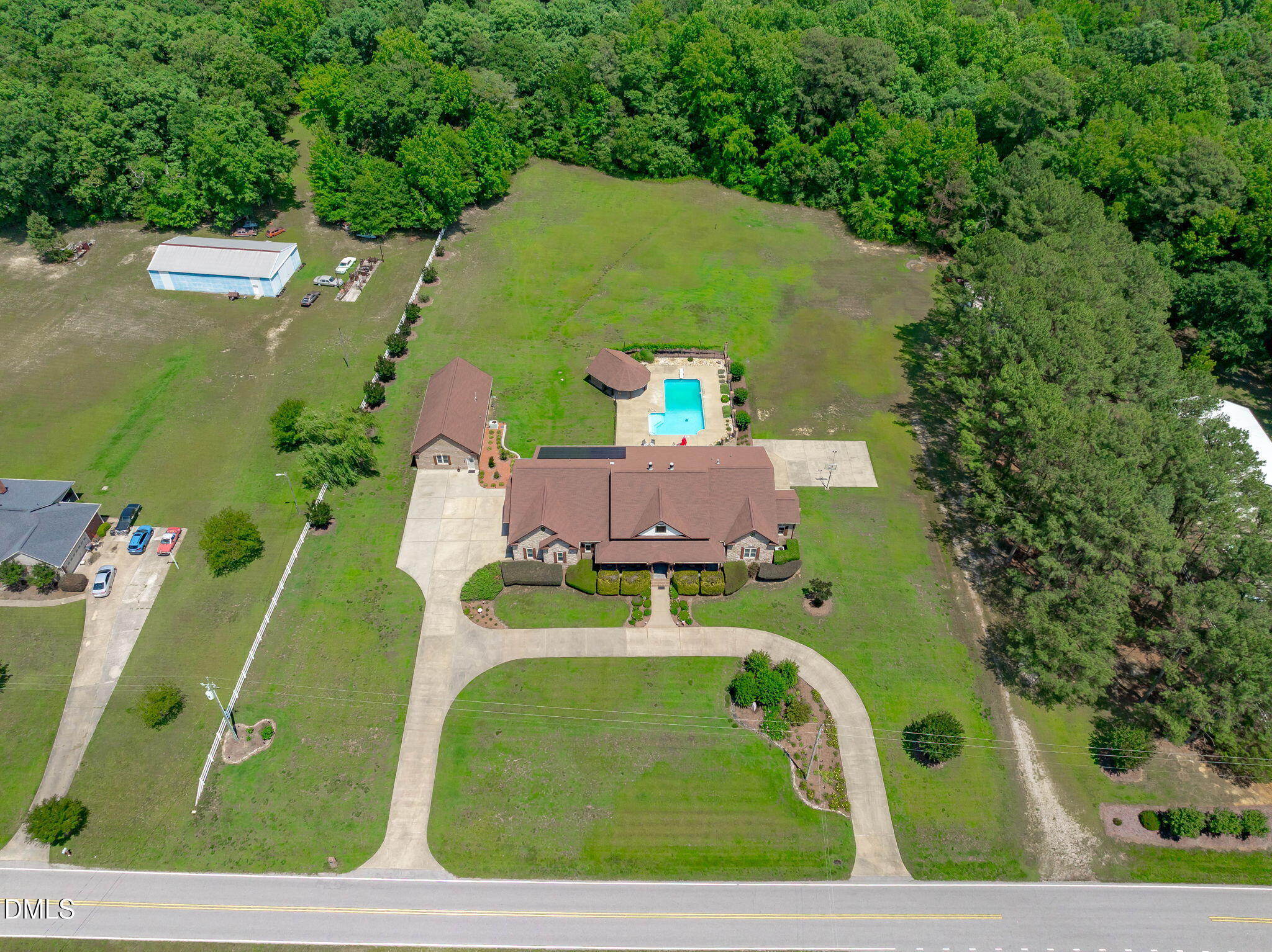 10917 Jordan Road Raleigh, NC 27603 - Photo 2 of 58 Aerial-3