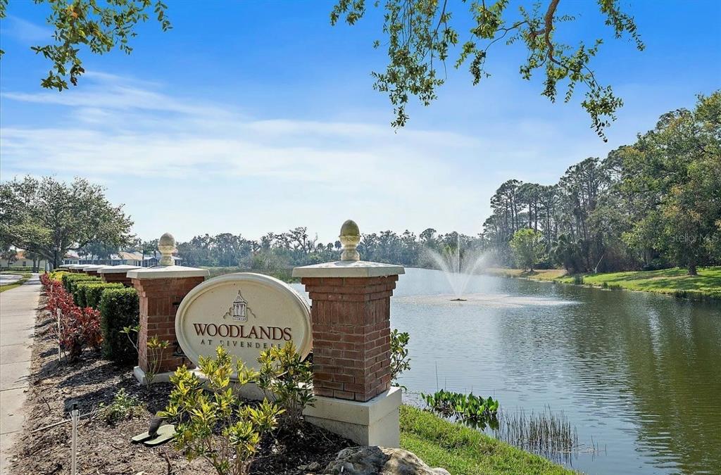 1019 Scherer Way Osprey, FL 34229 - Photo 48 of 56 a view of a lake with a garden