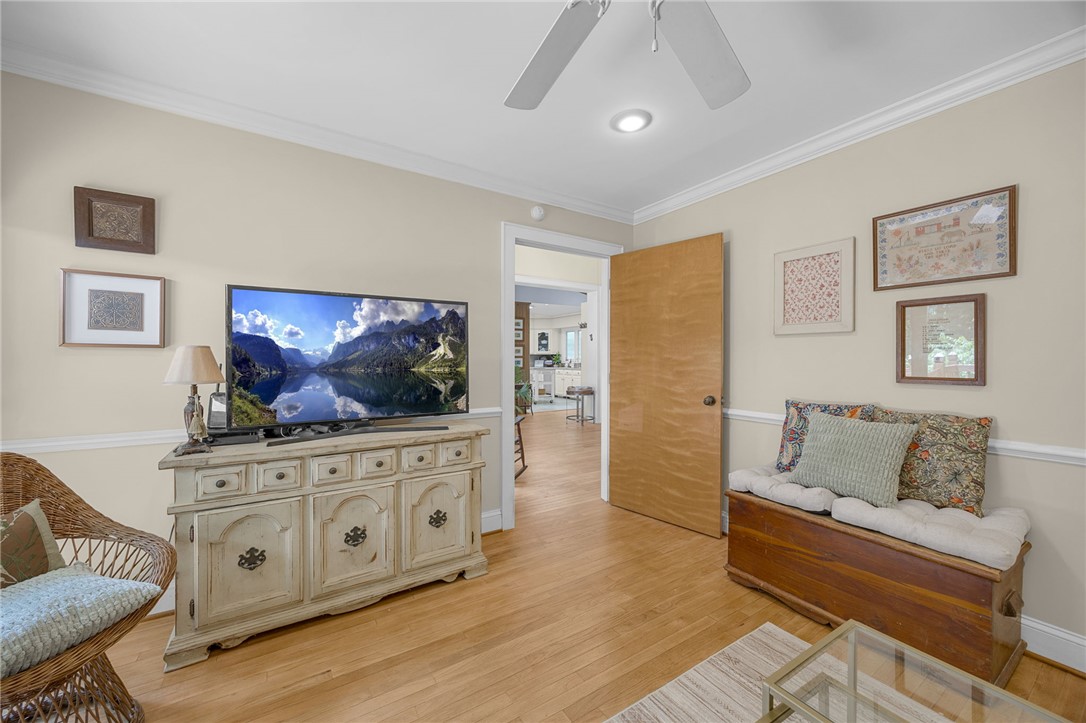218 Northridge Drive Anderson, SC 29621 - Photo 28 of 50 Hardwood floors and crisp crown molding create a comfortable and inviting atmosphere.