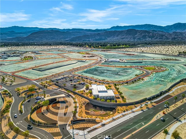a view of an ocean and a mountain