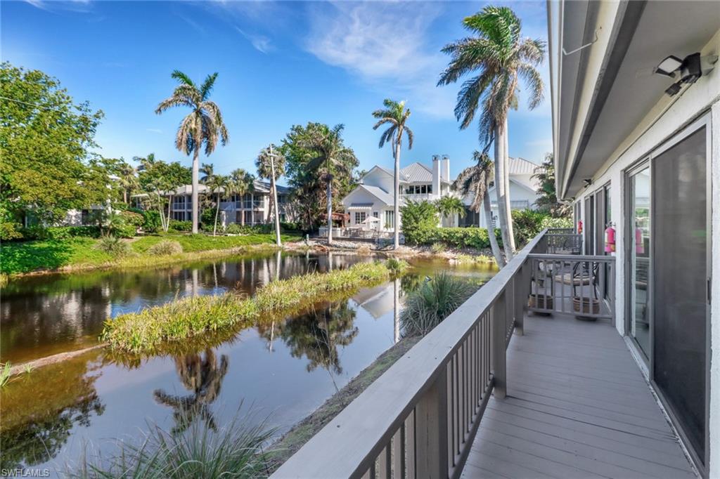 605 8th Avenue South, Unit 605 Naples, FL 34102 - Photo 20 of 50 Balcony with a water view
