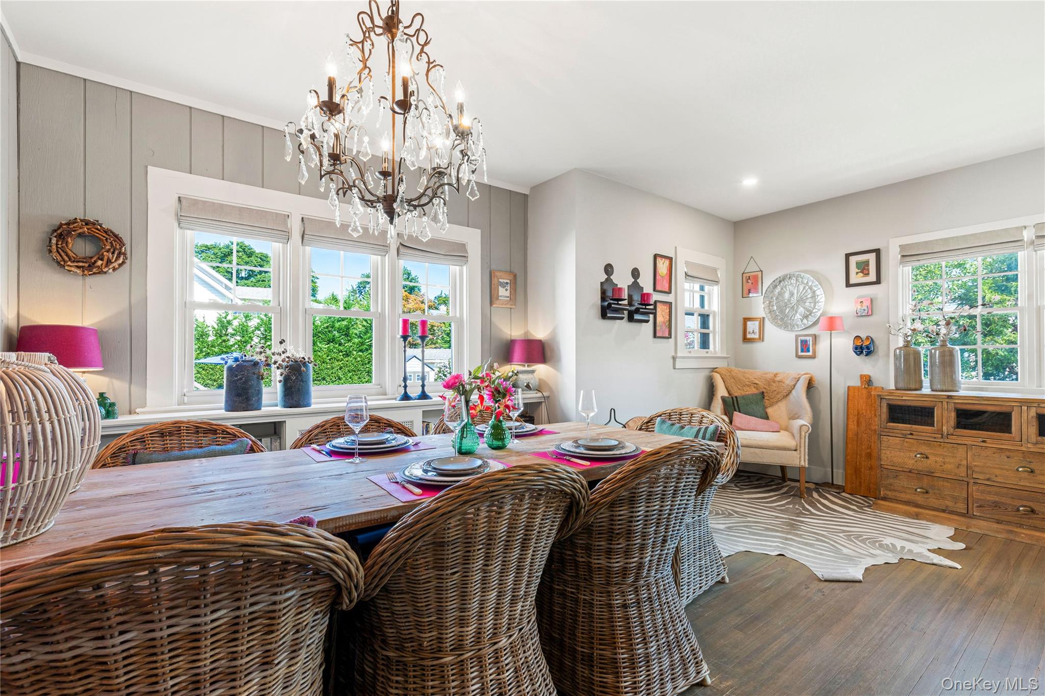 321 Rye Beach Avenue Rye, NY 10580 - Photo 13 of 36 '21 - Reconfigured & Renovated - dining room with light from 2 directions