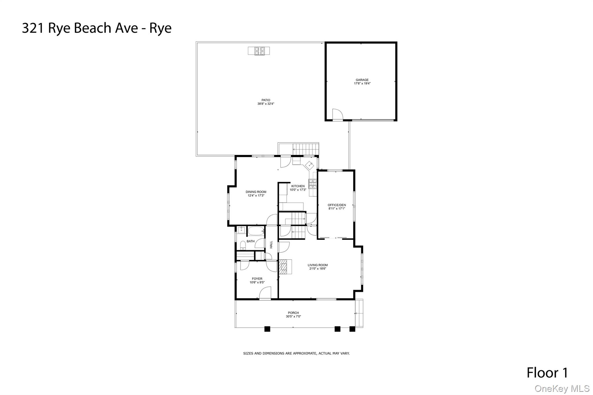 321 Rye Beach Avenue Rye, NY 10580 - Photo 36 of 36 View of property floor plan
