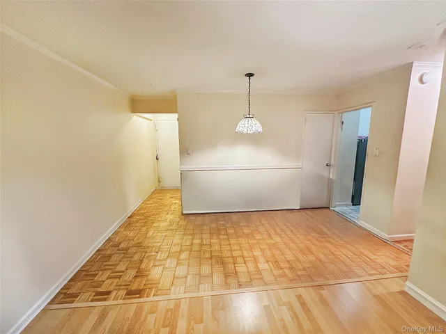 a view of empty room