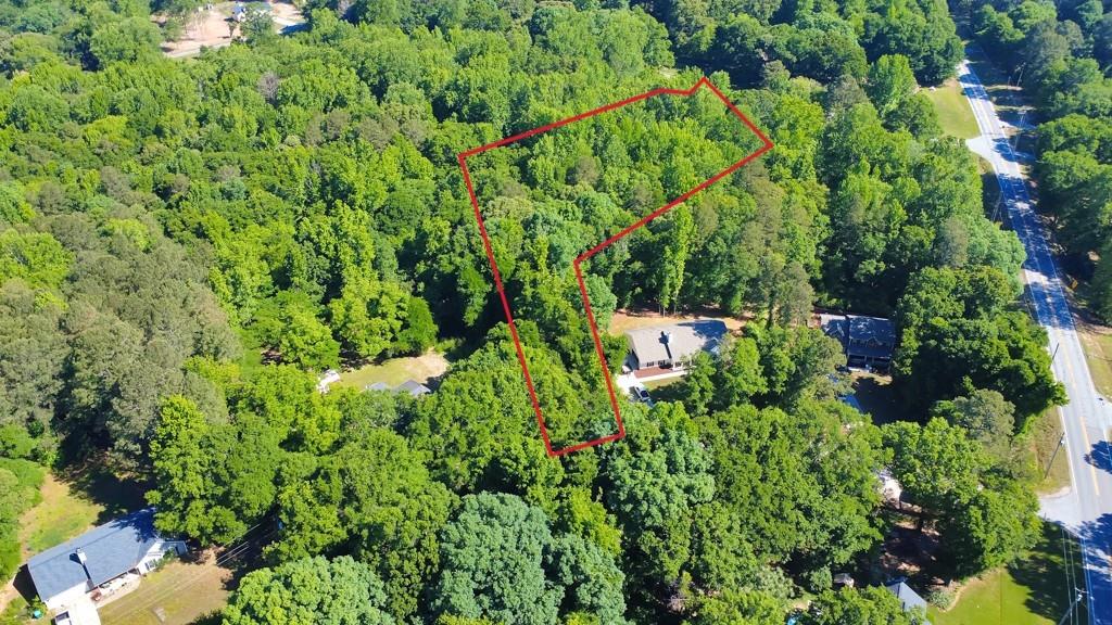 0 1st Street Statham, GA 30666 - Photo 2 of 9 view of a lush green forest with lots of trees