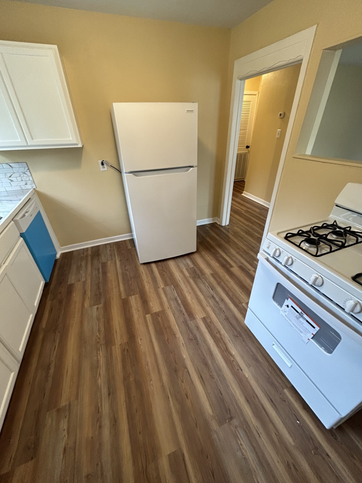 2109 Briar Lane La Marque, TX 77568 - Photo 9 of 20 a view of kitchen and wooden floor