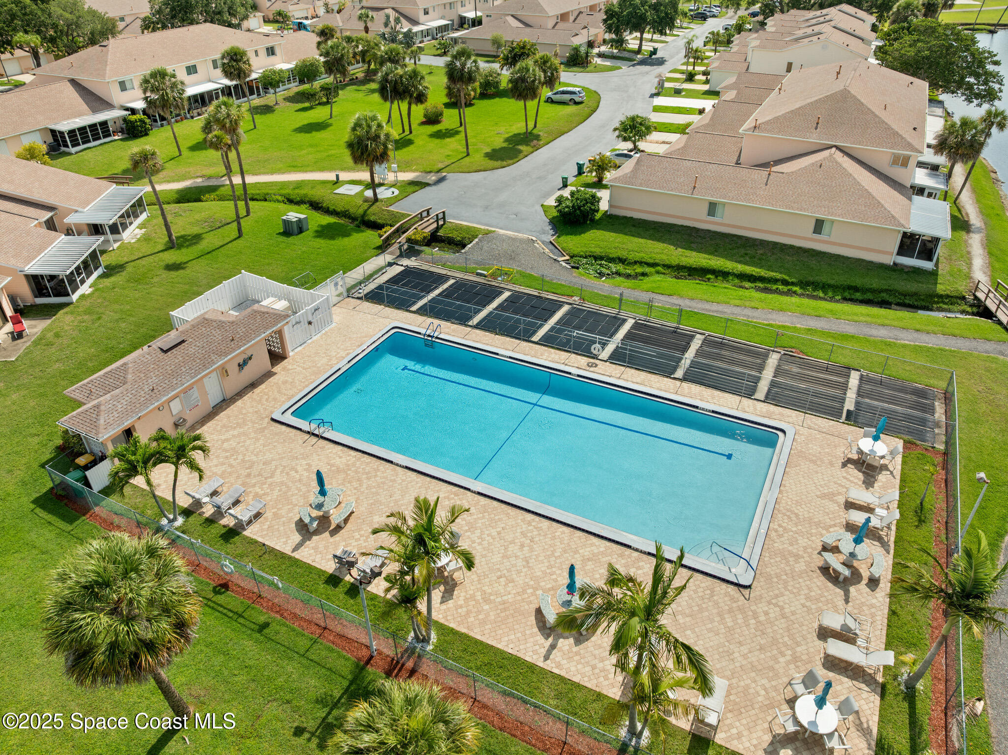 243 Forecast Lane, Unit 421 Rockledge, FL 32955 - Photo 32 of 43 an aerial view of a house