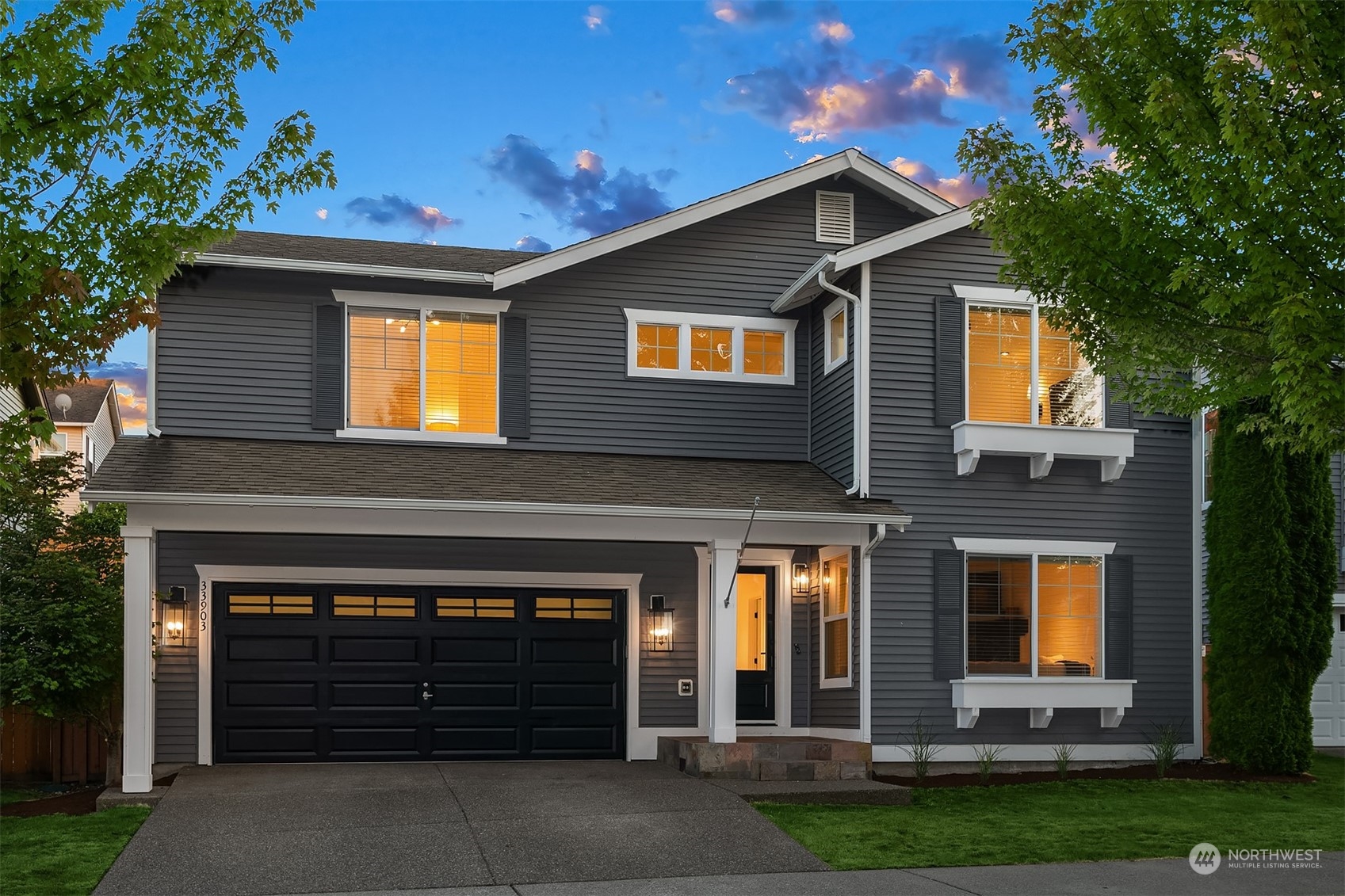 33903 Southeast Sorenson Street Snoqualmie, WA 98065 - Photo 1 of 31 front view of house with a yard