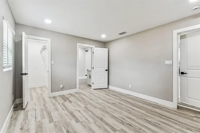 an aerial view of residential building with outdoor space