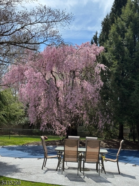 447 Rockaway Valley Road Boonton, NJ 07005 - Photo 21 of 29 a wooden bench sitting in the middle of a yard