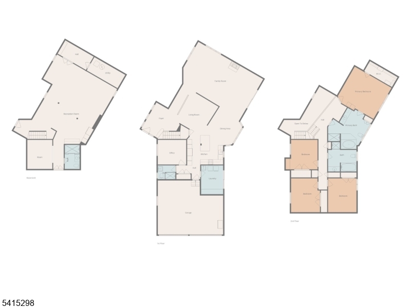 447 Rockaway Valley Road Boonton, NJ 07005 - Photo 28 of 29 a utility room with sink dryer and washer