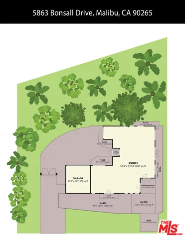 $1,800,000 | 5863 Bonsall Drive, Malibu, CA 90265