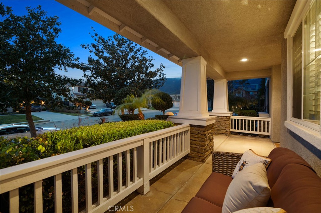 5497 Glen Ridge Court Rancho Cucamonga, CA 91739 - Photo 55 of 70 perfect place for your evening coffee and sunset views of mountains