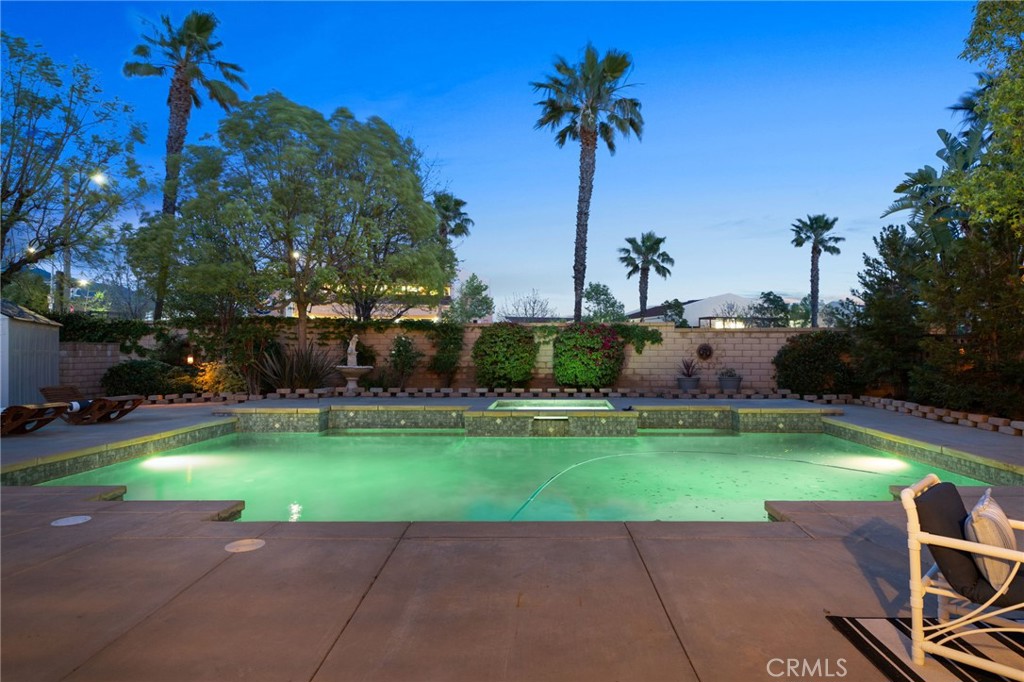 5497 Glen Ridge Court Rancho Cucamonga, CA 91739 - Photo 59 of 70 Large pool and raised spa