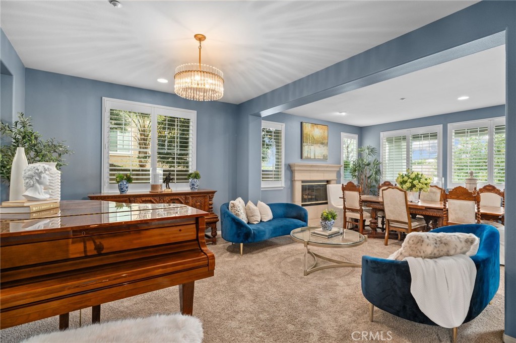 5497 Glen Ridge Court Rancho Cucamonga, CA 91739 - Photo 9 of 70 living and dining rooms with more views of trees