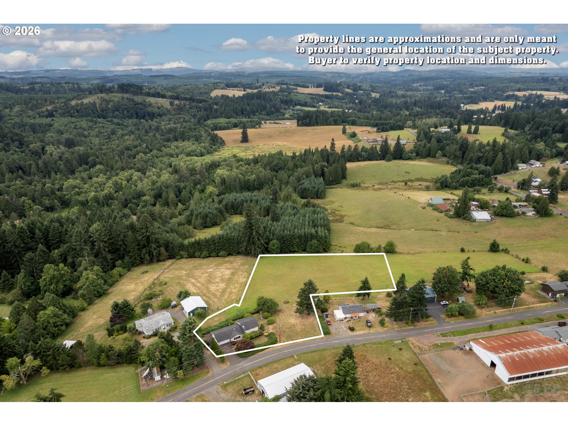 75093 Townsend Road Rainier, OR 97048 - Photo 28 of 36 Drone View/UAV