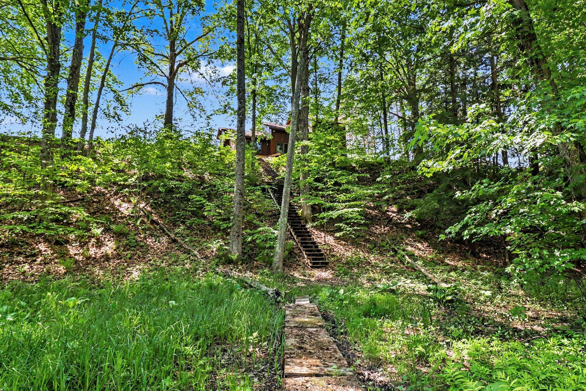 780 East Conrad Road Scottville, MI 49454 - Photo 21 of 34 View from river