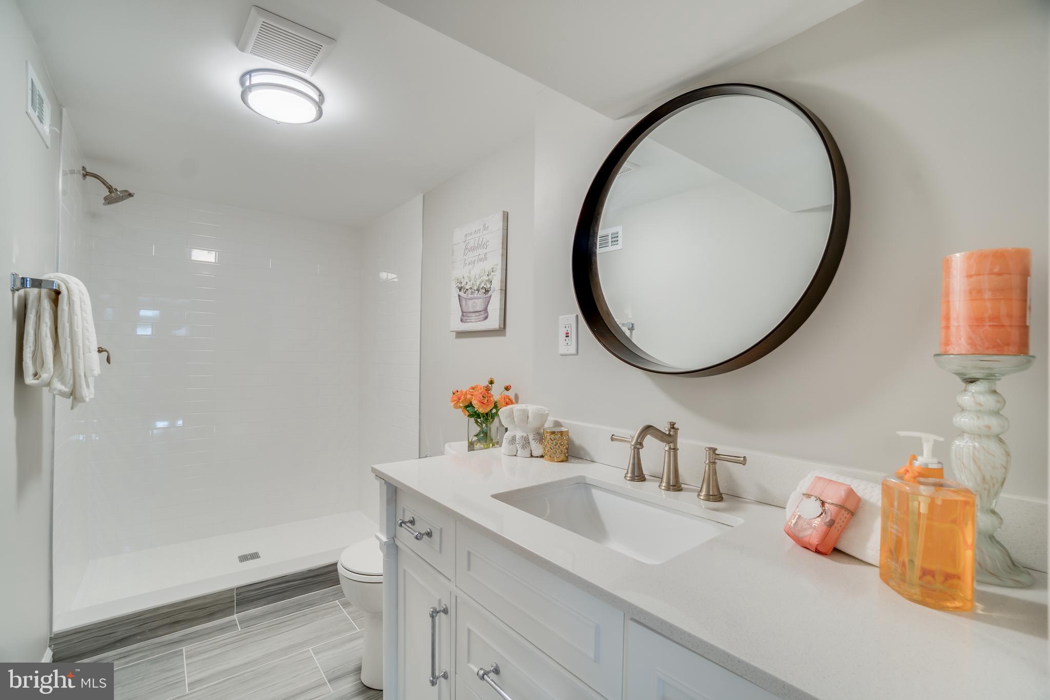 9907 Merwood Lane Silver Spring, MD 20901 - Photo 48 of 56 Basement full bathroom.