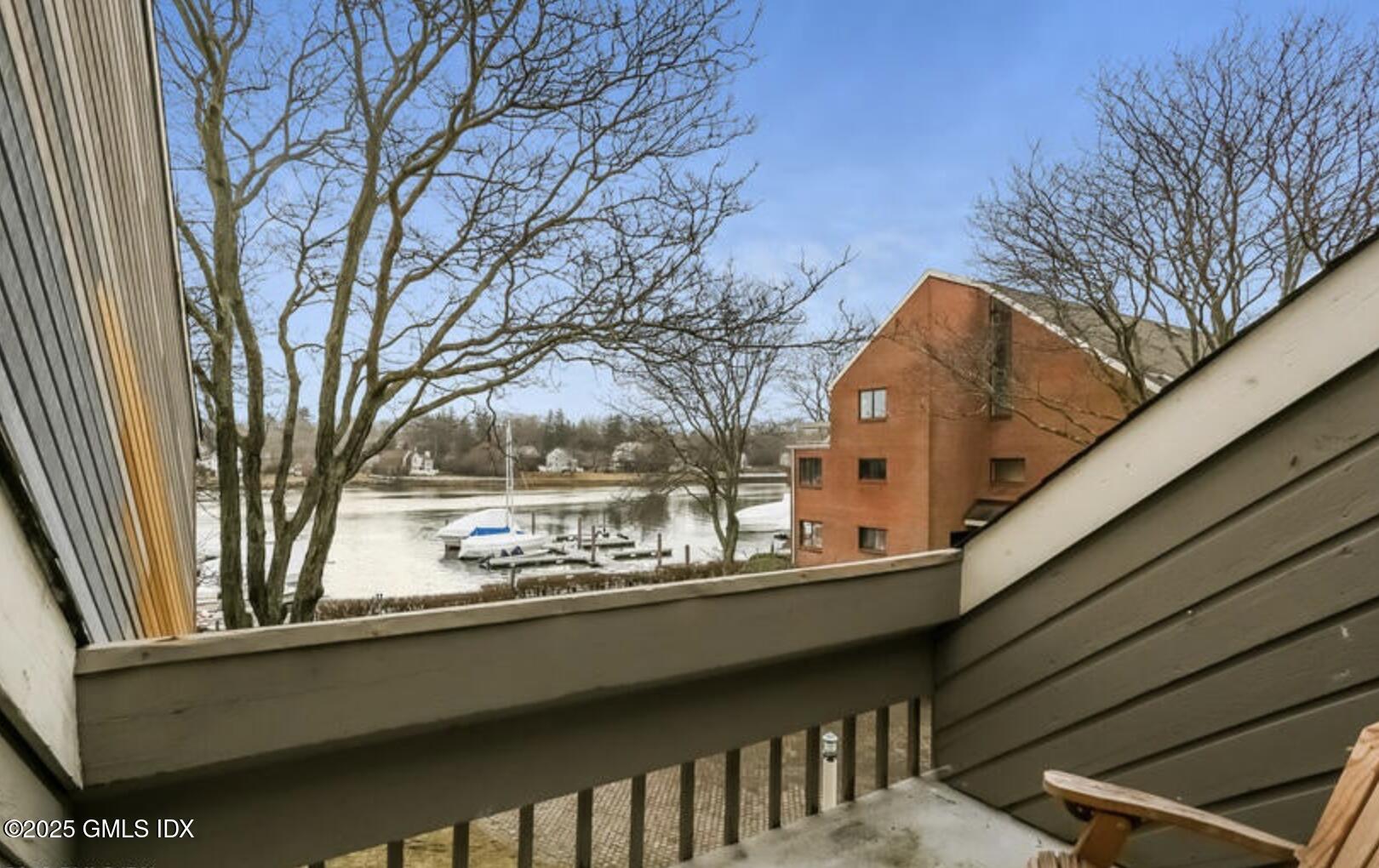 7 River Road, Unit 306 Cos Cob, CT 06807 - Photo 19 of 20 a view of a house with a snow