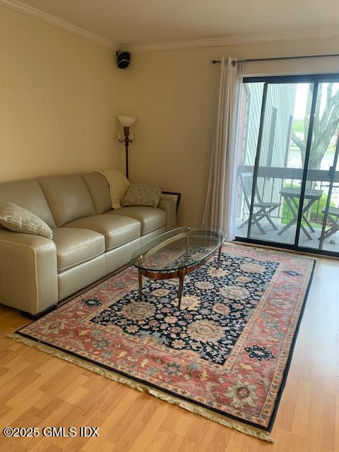 7 River Road, Unit 306 Cos Cob, CT 06807 - Photo 8 of 20 a living room with a couch