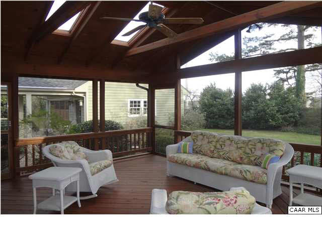 1436 Grove Road Charlottesville, VA 22901 - Photo 14 of 25 View to garden and garage.