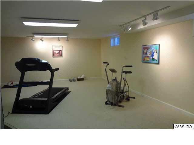1436 Grove Road Charlottesville, VA 22901 - Photo 20 of 25 Basement recreation / exercise room.