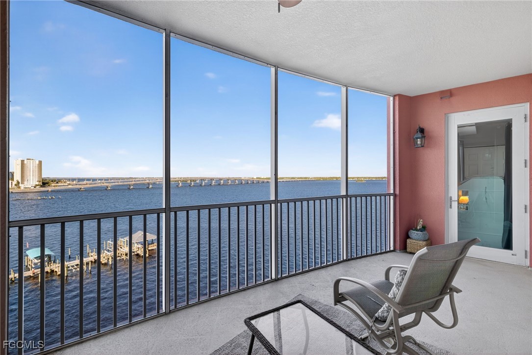 2743 First Street, Unit 701 Fort Myers, FL 33916 - Photo 2 of 31 a view of a balcony with chair