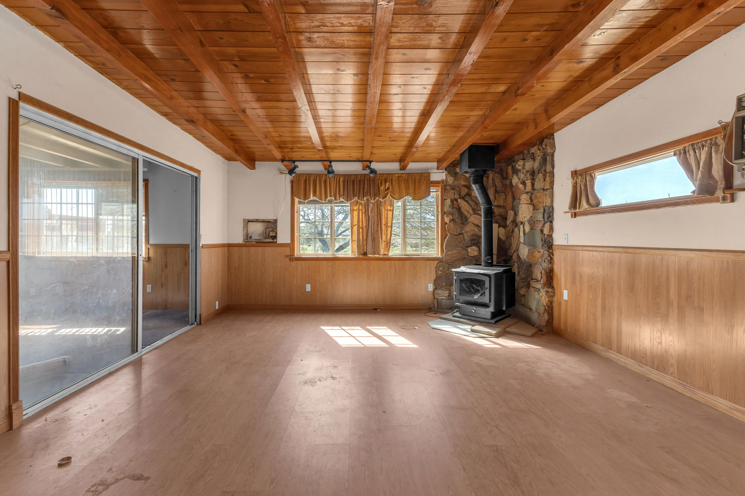 81975 Dillon Road Desert Hot Springs, CA 92241 - Photo 13 of 51 a view of a livingroom with a fireplace