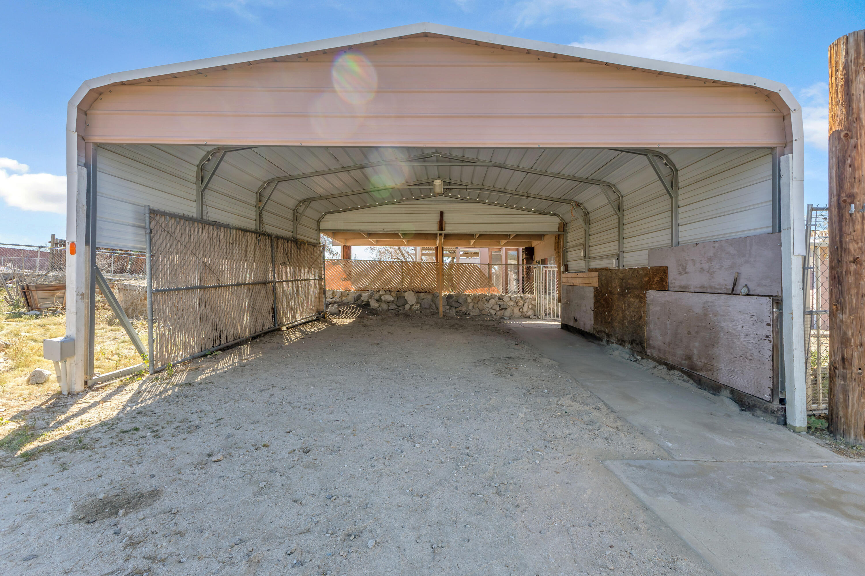 81975 Dillon Road Desert Hot Springs, CA 92241 - Photo 34 of 51 a view of a small house