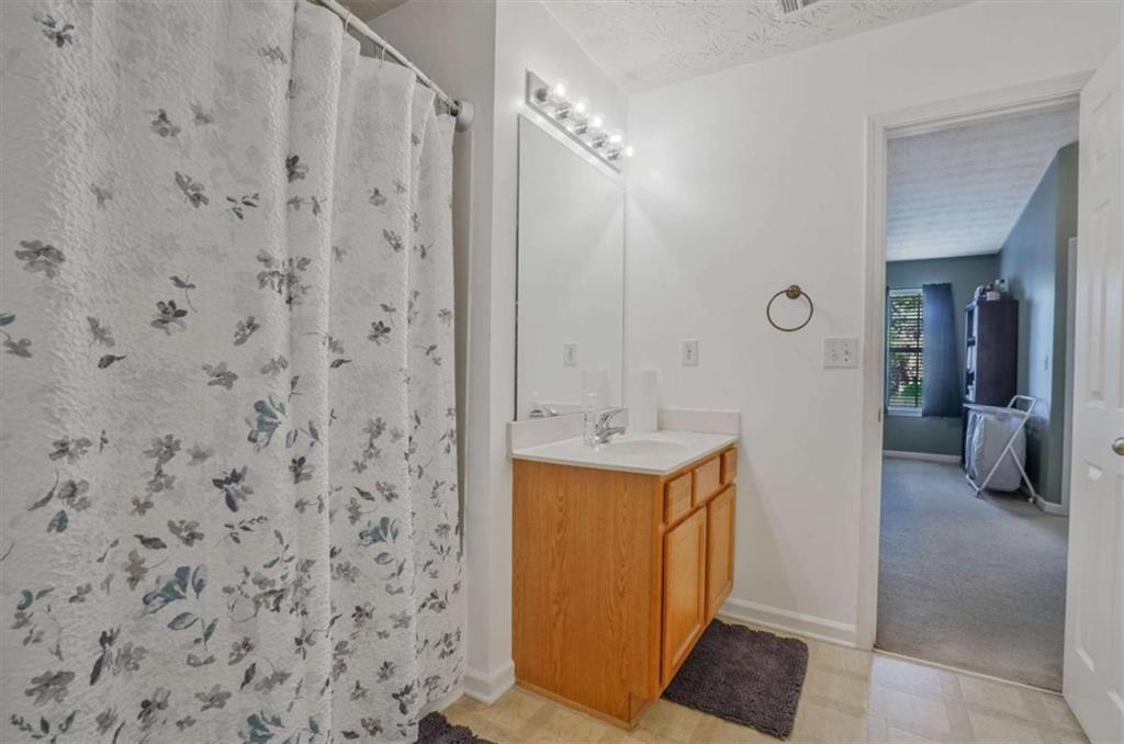 2870 Vining Ridge Terrace Decatur, GA 30034 - Photo 20 of 23 a bathroom with a sink a mirror and shower