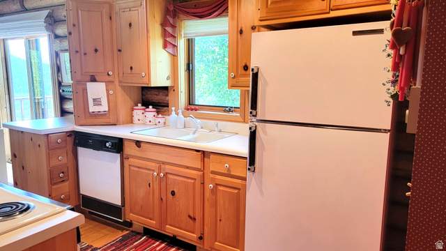 6210 Mountain View Road, Unit 133 Coalville, UT 84017 - Photo 31 of 87 Kitchen view 6: West wall of the kitchen with beautiful casement window and great views!