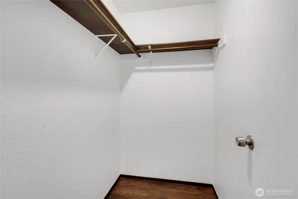 a view of walk in closet
