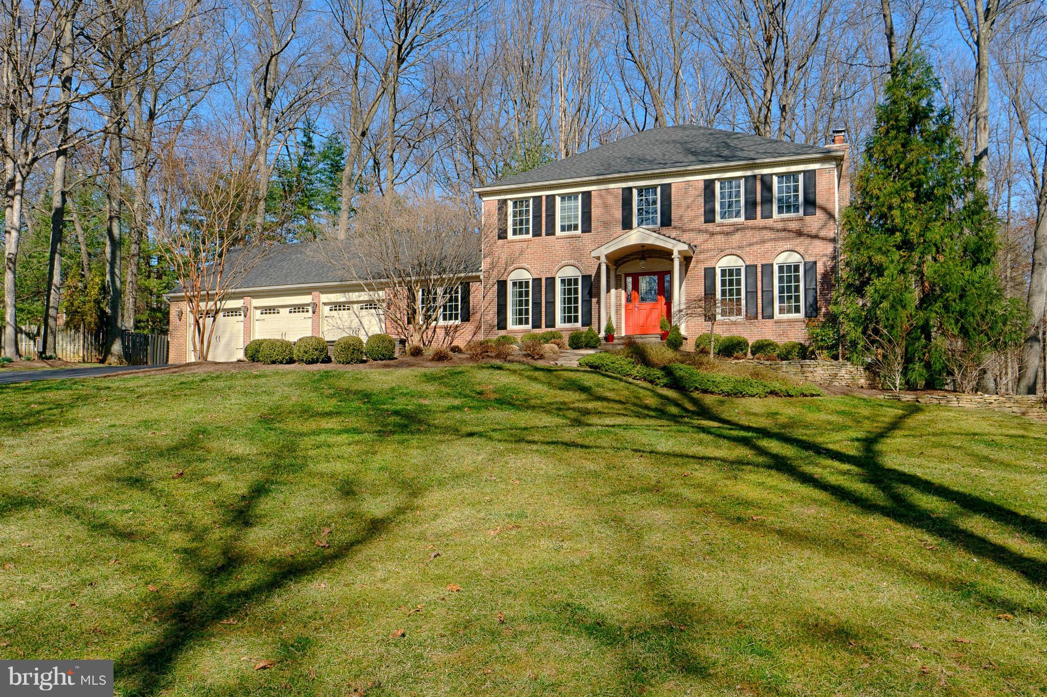 11008 Raccoon Ridge Court Reston, VA 20191 - Photo 2 of 30 a front view of house with yard