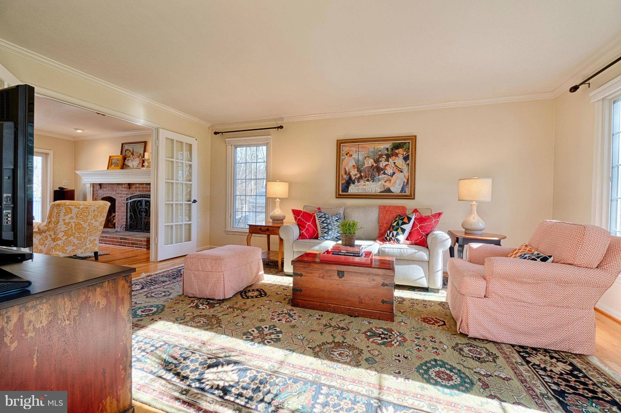 11008 Raccoon Ridge Court Reston, VA 20191 - Photo 8 of 30 a living room with furniture and wooden floor