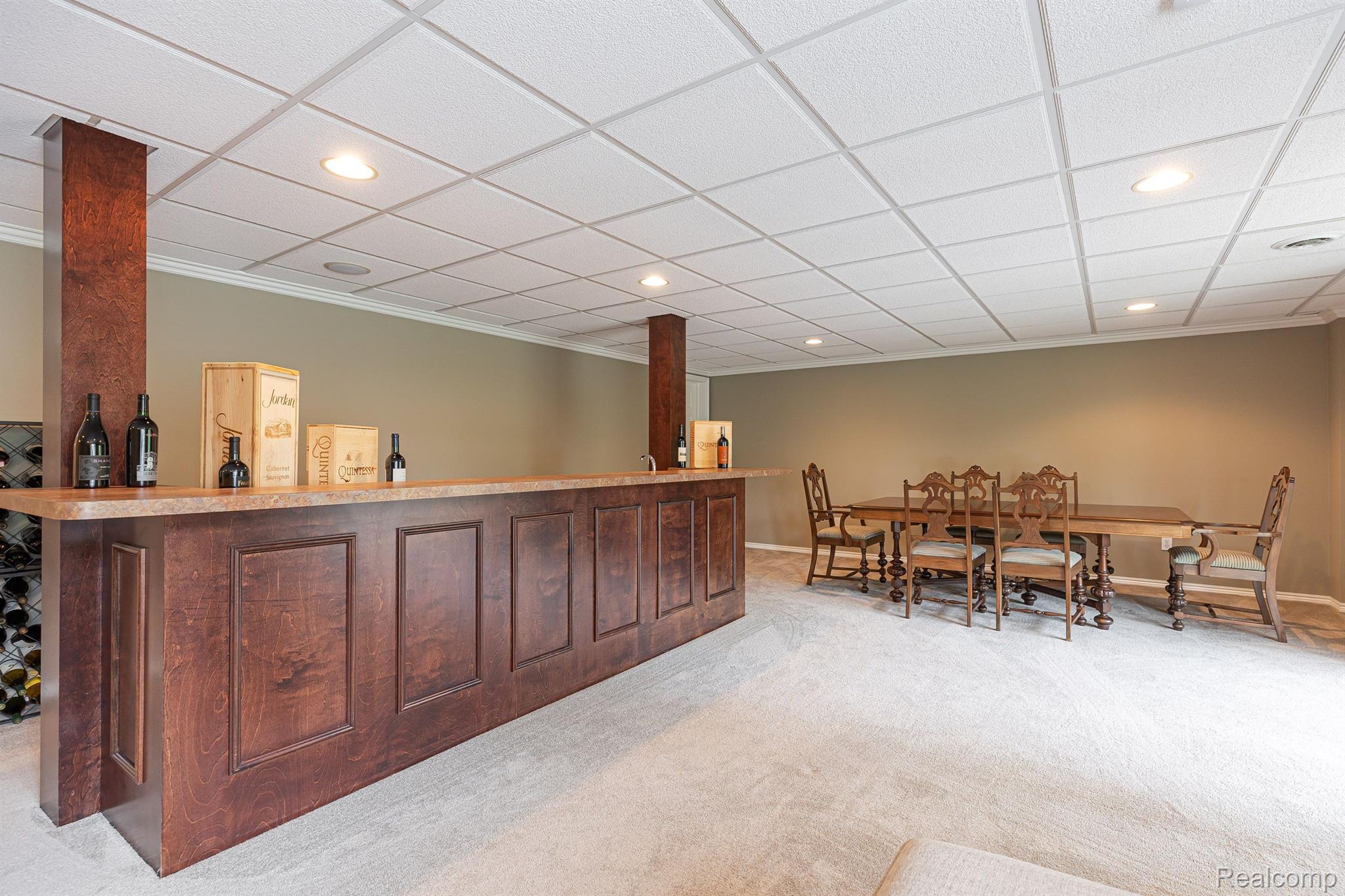 2609 Summerlin Court Rochester, MI 48306 - Photo 29 of 38 Finished Walkout Basement