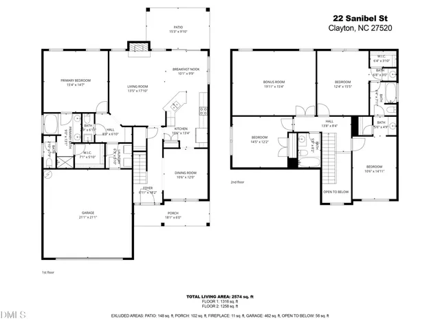 $430,000 | 22 Sanibel Street, Clayton, NC 27520