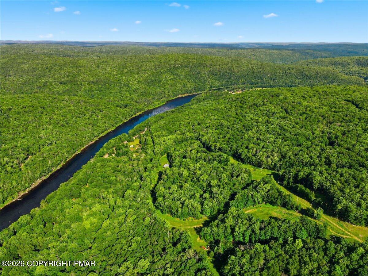 178 Westcolang Road Lackawaxen, PA 18435 - Photo 58 of 67 Aerial River View
