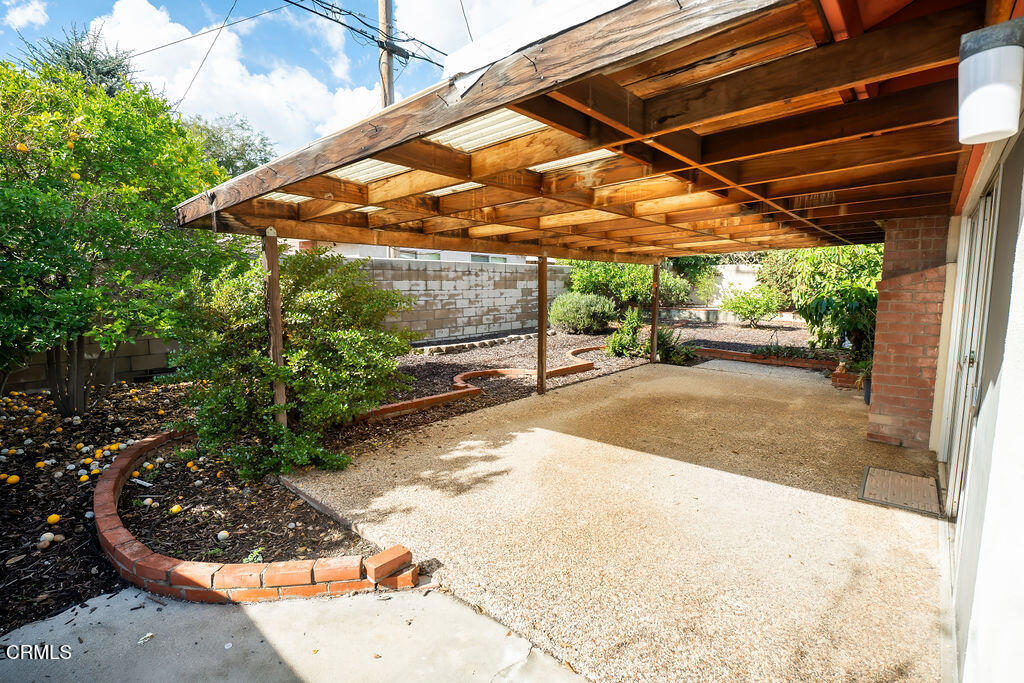 691 Springfield Avenue Ventura, CA 93004 - Photo 23 of 30 a view of a backyard with a patio