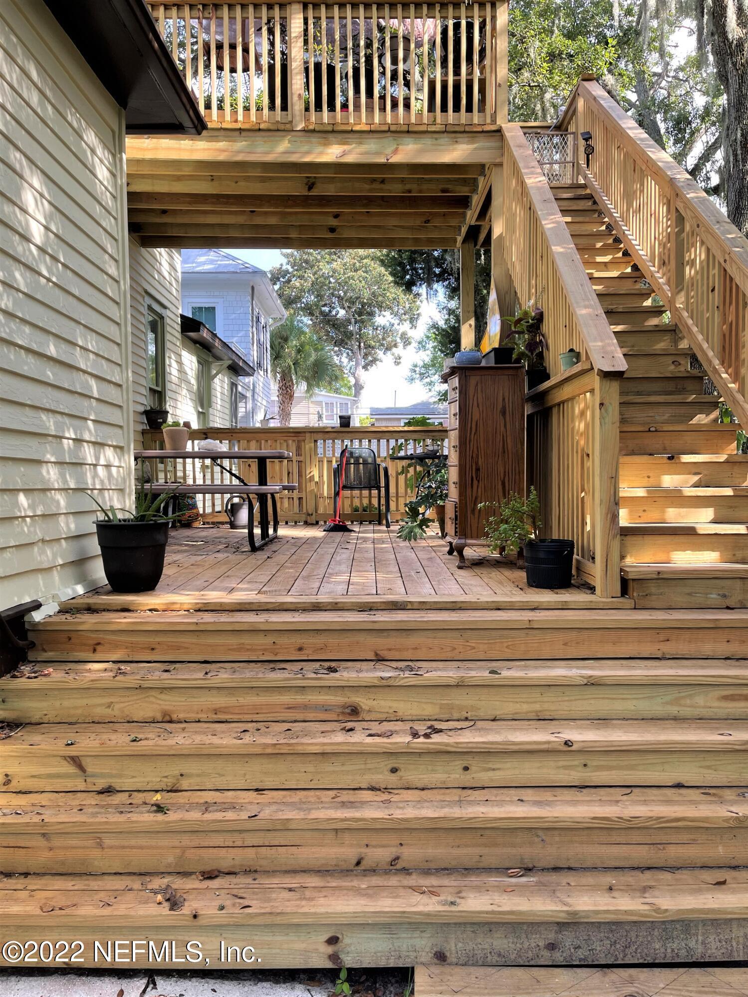 24 Riberia Street, Unit B St. Augustine, FL 32084 - Photo 19 of 19 a view of entryway and hall with wooden floor