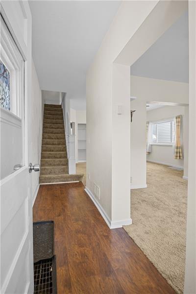 246 Dunseith Street Pittsburgh, PA 15213 - Photo 7 of 28 wooden floor in an empty room with a gallery