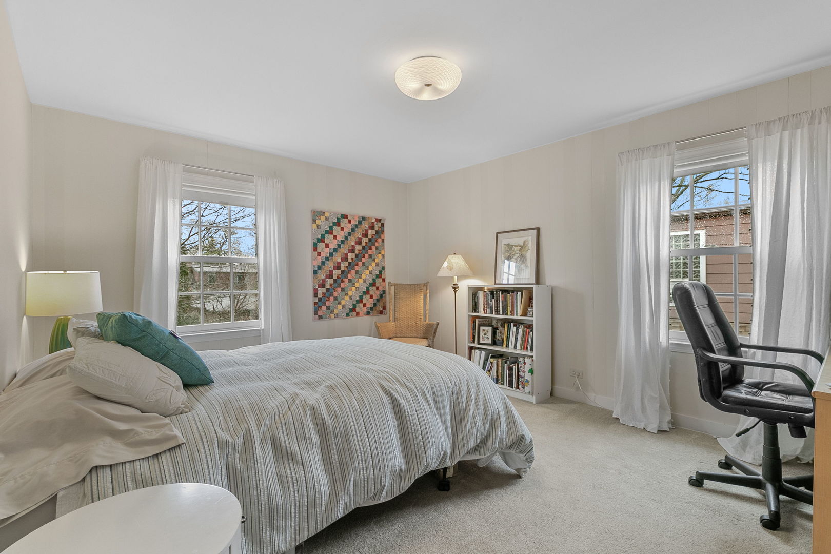 463 Longcommon Road Riverside, IL 60546 - Photo 16 of 36 a bedroom with a bed and a window