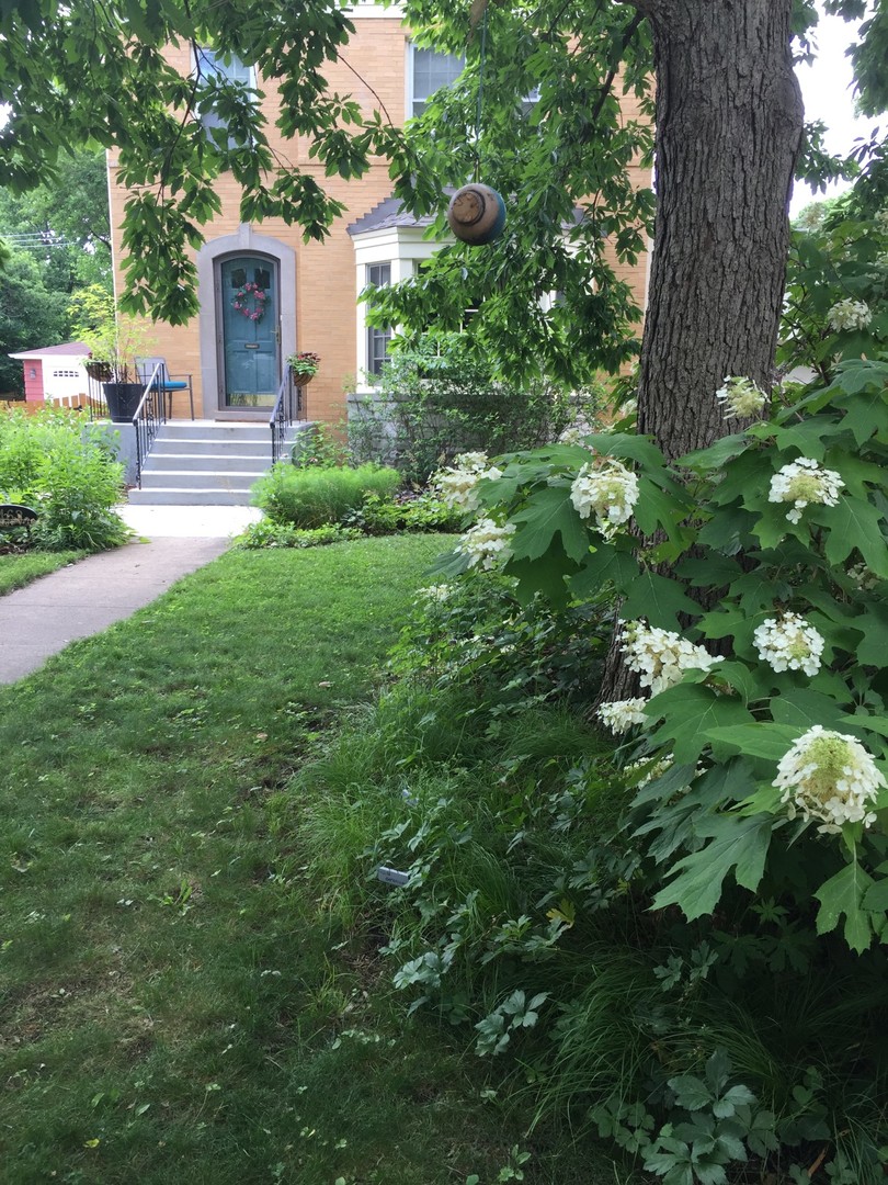 463 Longcommon Road Riverside, IL 60546 - Photo 33 of 36 a view of a house with a tree in a garden