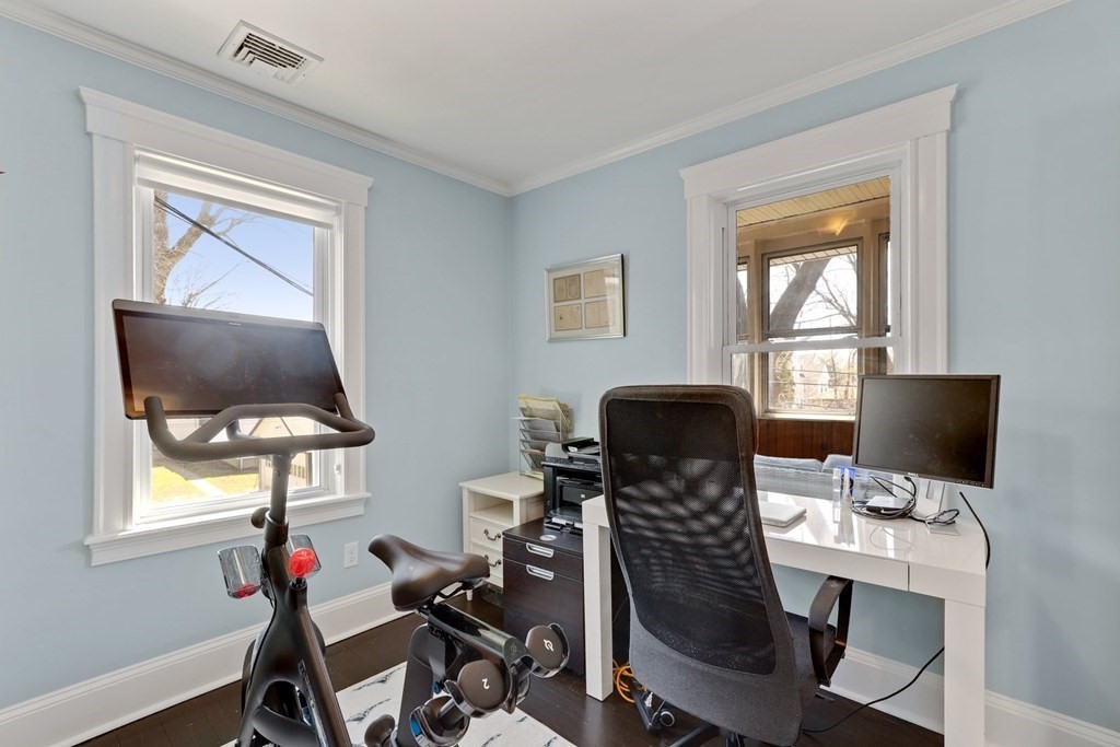 7-9 Goodway Road, Unit 2 Boston, MA 02130 - Photo 20 of 33 a view of a workspace with furniture and a window