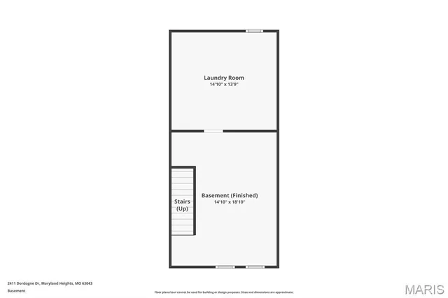 $185,000 | 2411 Dordogne Drive, Maryland Heights, MO 63043